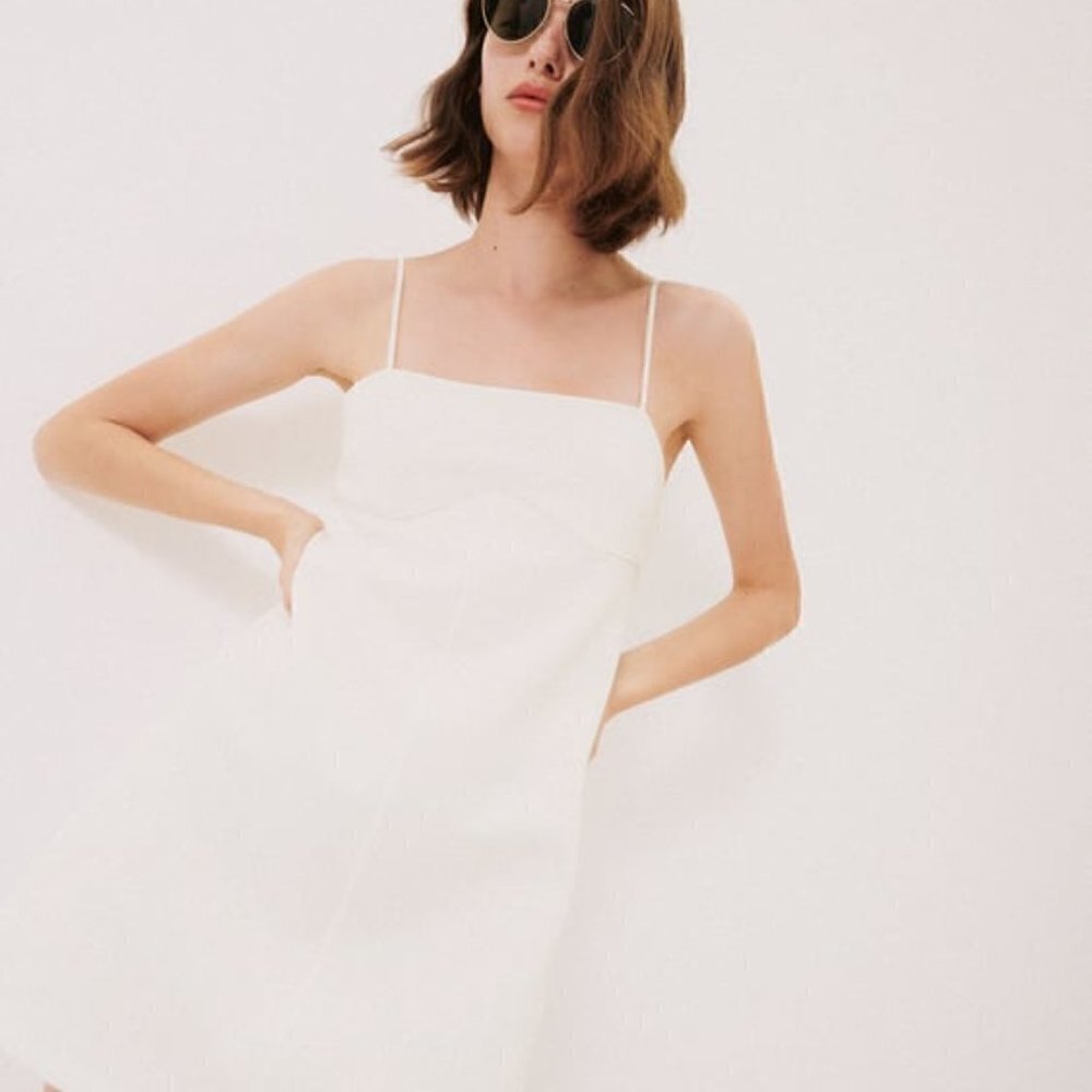 Zara Strap Dress Size Large Nwt
